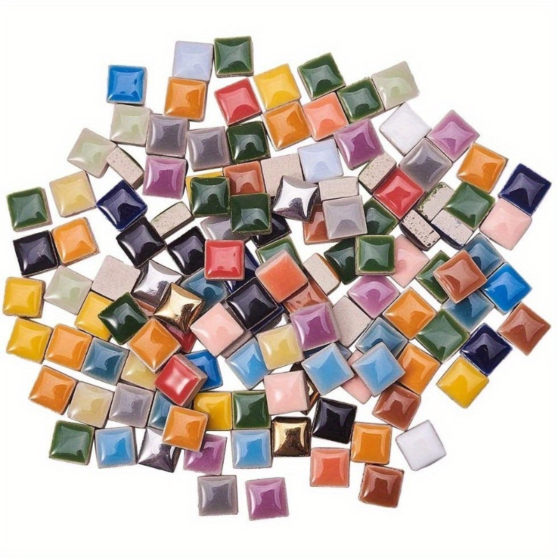 Ceramic Tile Blank - 100g Ubin Mosaik Keramik Persegi Ubin