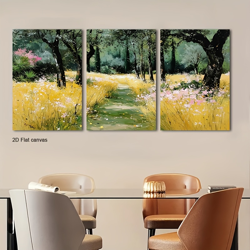 Kanvas Tanpa Bingkai 3pcs Seni - Canvas Wrap Ready ulasan dan harga