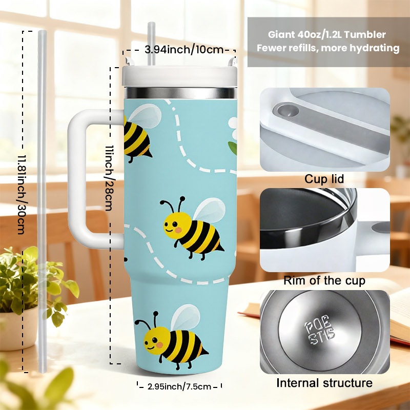 Tumbler Stainless Steel 40Oz d - Sublimation Mug White ulasan dan harga