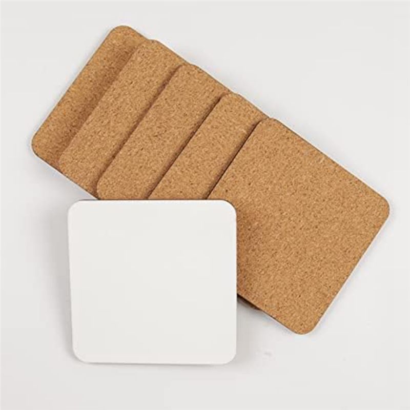 BHBL 12 Pcs Alas Gelas Sublima - Coaster Sublimation Blank ulasan dan harga