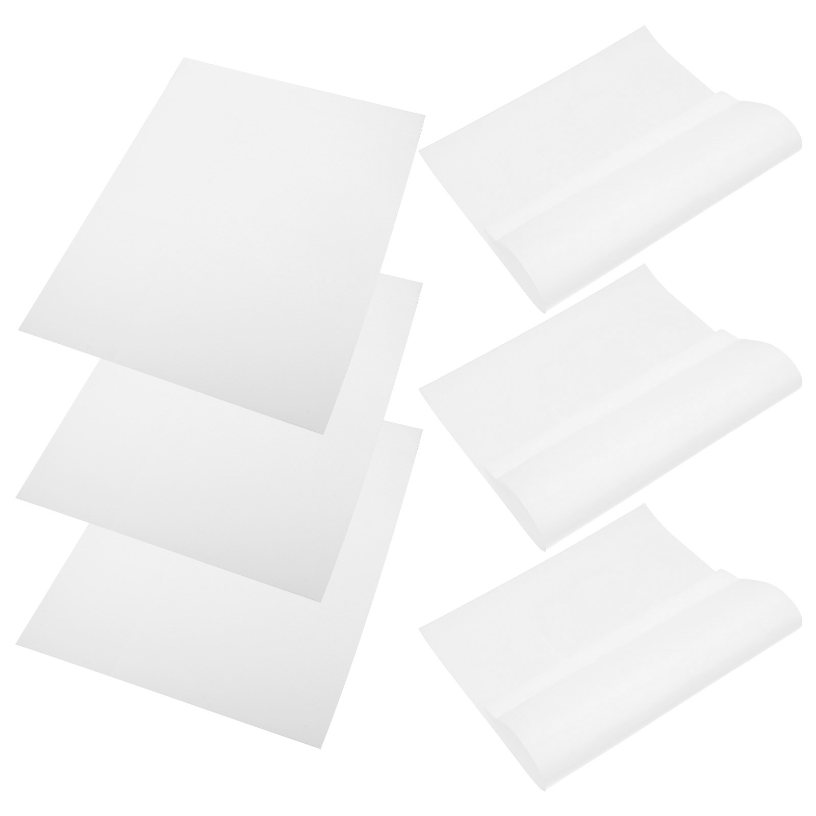 6 Buah Bendera Taman Putih Pol - Yard Sign Blank ulasan dan harga