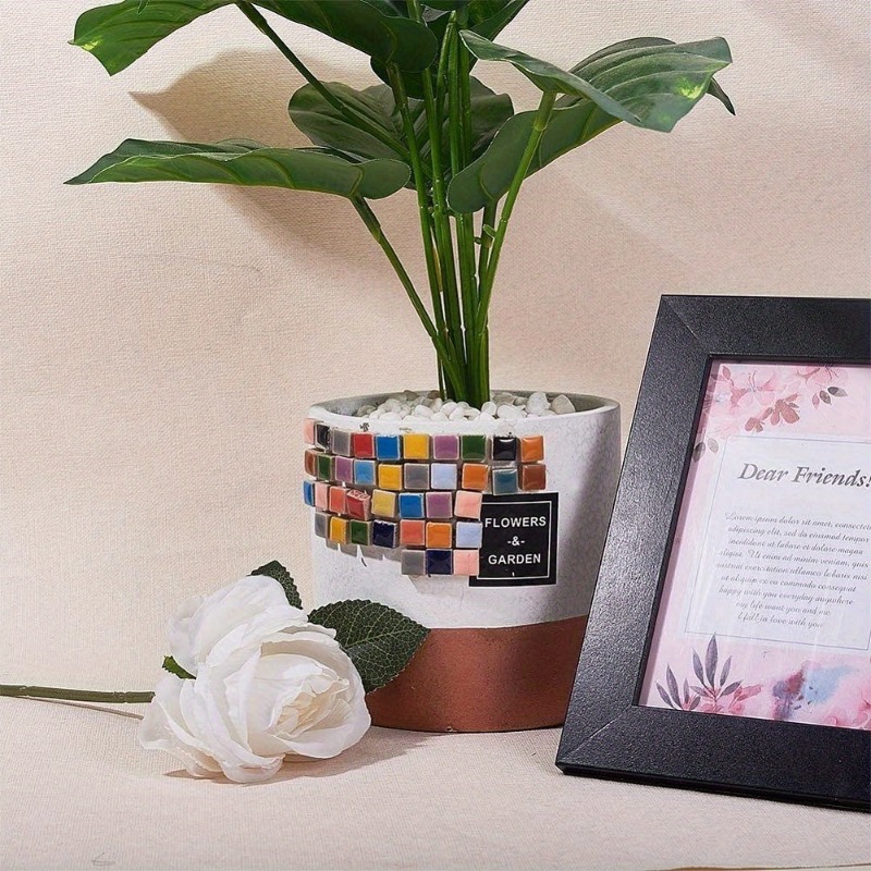 100g Ubin Mosaik Keramik Perse - Ceramic Tile Blank ulasan dan harga