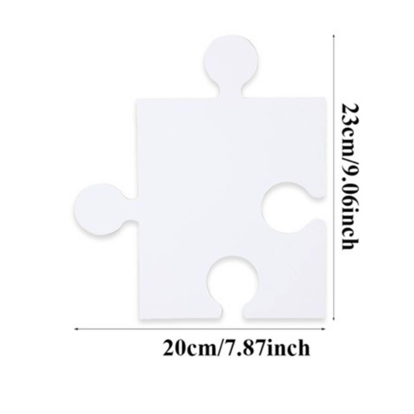 Set Puzzle Karton Putih Potong - Puzzle Blank White ulasan dan harga