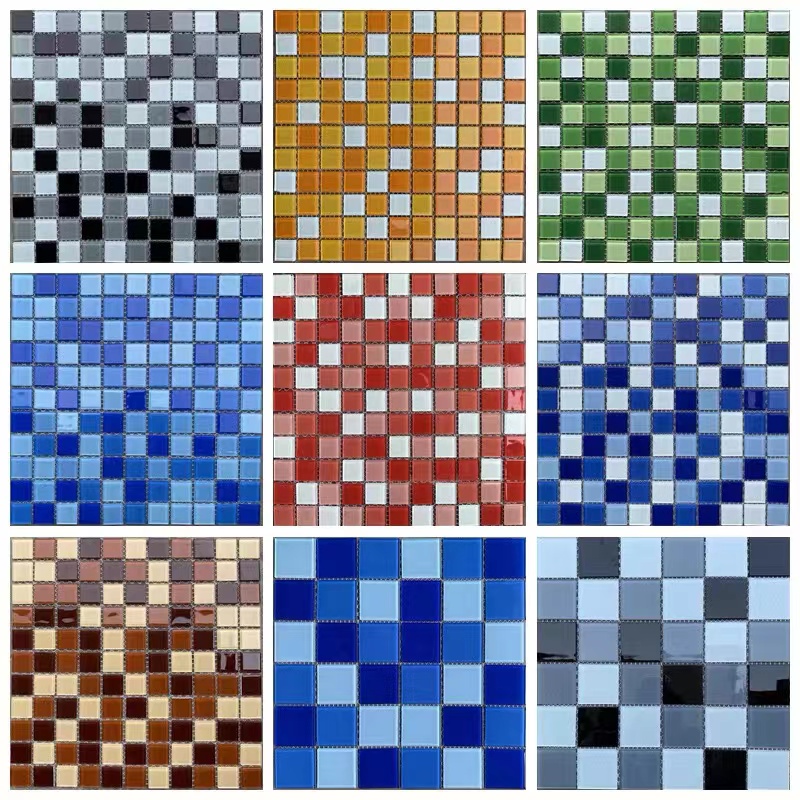 Kaca mosaik keramik DIY 50 bua - Ceramic Tile Blank ulasan dan harga