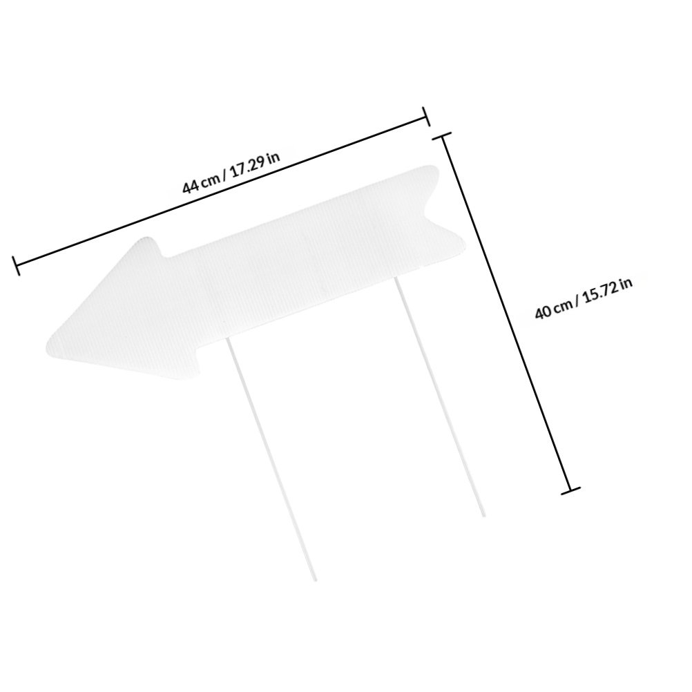 2 Buah Papan Tanda Halaman Kos - Yard Sign Blank ulasan dan harga