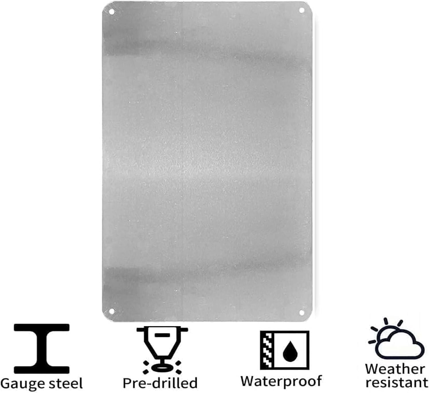 Papan Tanda Logam Aturan Alat- - Yard Sign Blank ulasan dan harga